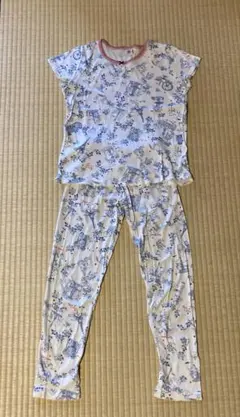 PETIT BATEAU パジャマ140cm 10ans 半袖　長ズボン