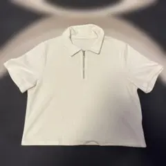 Dazy ワッフル生地 半袖ポロシャツ XLサイズ
