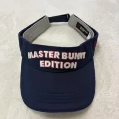 MASTER BUNNY EDITION バイザー ネイビー フリーサイズ