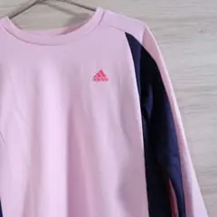 【アディダス】レディース　長袖Tシャツ　クライマウォーム　ランニング　ピンク　M
