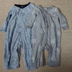 ギャップ ロンパース カバーオール くま 80