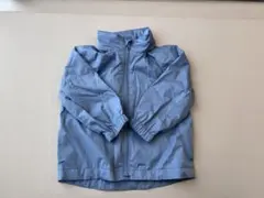 ブルー無地のアウター サイズ100