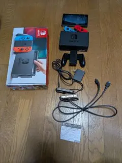 Nintendo Switch 本体 純正品全部セット+おまけコントローラー