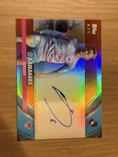 の*ぶ様 河原創 2024 Topps Jリーグ 直筆サインカード /5