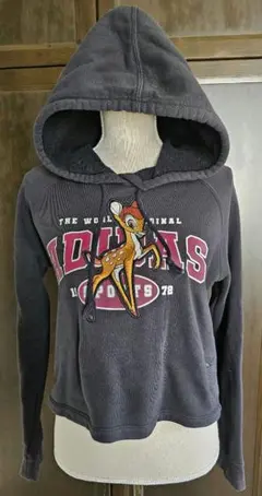 【上下セット】adidas Disney フード付きパーカー ダークグレー