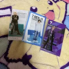 画像7枚 佐々木大光 セット（アクリルスタンド・フォトカード・缶バッジ） 佐々木大光 アクリルスタンド 4点セット ランダムで公式写真付き