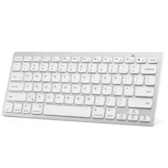 ANKER Bluetoothキーボード シルバー/ホワイト