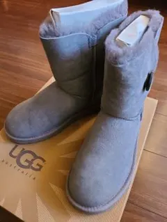 ♡新品未使用♡【UGG】W BAILEY BUTTON 5803 W /Grey