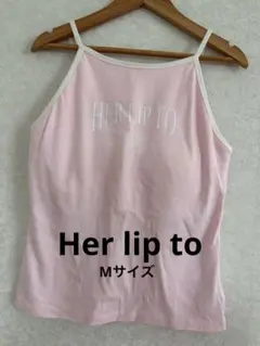 Her lip to キャミソール　Mサイズのサムネイル
