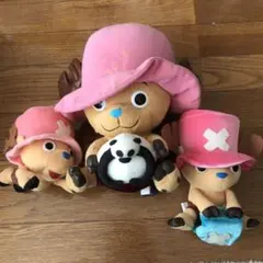 チョッパー　ぬいぐるみ3点セット　ワンピースのサムネイル