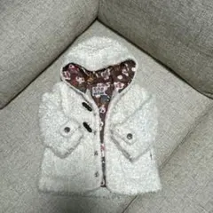 ホワイトフリースジャケット