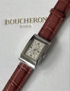 ◾️訳あり◾️美品　BOUCHERON 腕時計 新品ベルト（社外品）のサムネイル