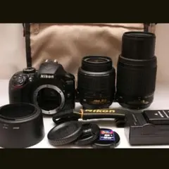 【美品 S数:5688回】ニコン Nikon D5500 希少ダブルレンズセット 美品 S数:5688回】 ニコン Nikon D5500 ダブルレンズセット - メルカリ