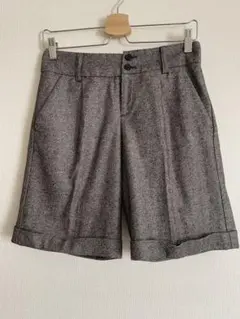 【美品】デプレ ツイードハーフパンツ