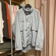 90s 古着 Columbia コロンビア ナイロンテックジャケット フード付き