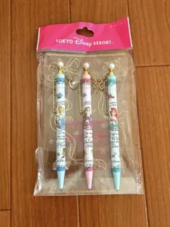 ディズニープリンセス ボールペン3本セット