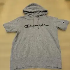 Champion グレー フード付きTシャツ CB-P112