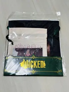 3coins×Wicked ArianaGrande 巾着セット