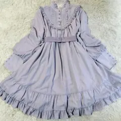 Little Dipper クラシカルロリータワンピース グレーパープル XXL メルカリ