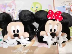 ★新品タグ付★ディズニー❤ミニー♡ファンキャップ❤2点セット♡被り物♡匿名配送