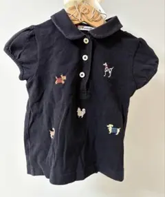 familiar ネイビー ポロシャツ 100cm