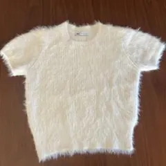 ZARA シャギー　ニット
