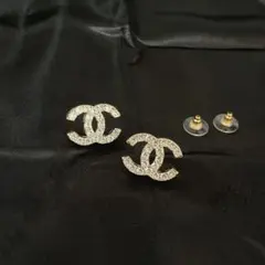 シャネル ピアス ヴィンテージ ゴールド
