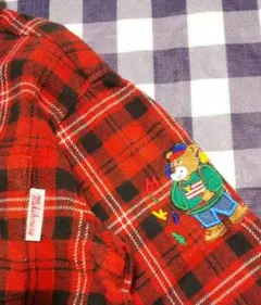 ミキハウス 長袖チェックシャツ 110