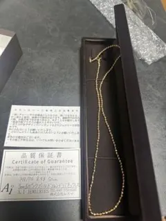 k18 9.4g 18金 シャンデリアカット 4mm 50cm - メルカリ