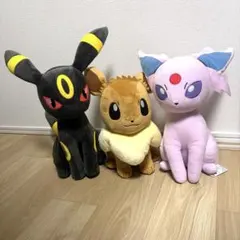 ポケットモンスター めちゃもふぐっとぬいぐるみ ブラッキー エーフィ イーブイ
