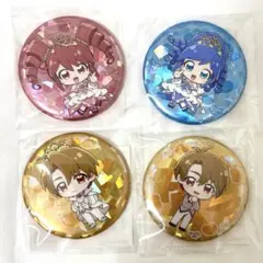 ふしぎ星の☆ふたご姫Gyu! 楽天コレクション　缶バッジ　4点セットのサムネイル