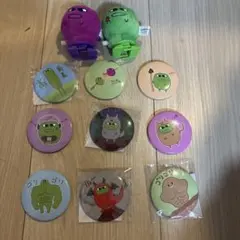 牛沢 ヘビの命 コラボ 額縁入りピンバッジセット グッズ ピンバッジ