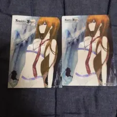 Steins;Gate シュタインズ・ゲート　牧瀬紅莉栖 ミニ下敷、ミニノート
