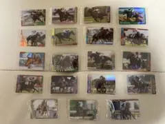 競馬 ★トレーディングカード ★19枚★まとめ売り★未開封