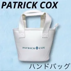PATRICK COX パトリックコックス　ハンドバッグ ミニトートバッグ　白のサムネイル