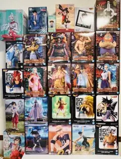 【激安】ジャンプ　ワンピース　ドラゴンボール　フィギュア　まとめ売り　26体