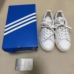 新品★22.0アディダススタンスミス S75075クリアグラナイ