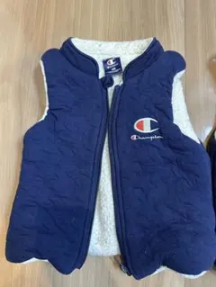 チャンピオン 中綿ベスト 100 ネイビー