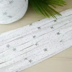 シルバースター✯✯Tシャツヤーン♢星柄♢ドット　ズパゲッティ