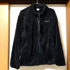 新品タグ付き　HEAD ヘッド　ボア フリースジャケット　ブラック　 LLサイズ