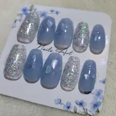 シェル奥行きネイル