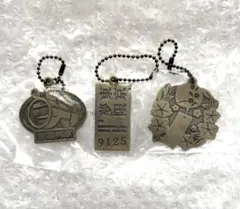 【3点セット】一番くじ 鬼滅の刃 心を燃やせ F賞 メタルチャーム 3種