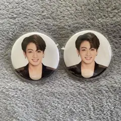 【公式】BTS ジョングク JUNGKOOK 缶バッジ ラッキードロー ラキドロ