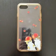 モフサンド iPhoneSE 第3世代 ケース　さくらんぼ