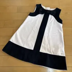 ミスブルマリン　ノースリーブワンピース リボンワンピースのサムネイル