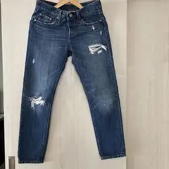 Levi's 501 T ダメージ加工 デニムパンツのサムネイル