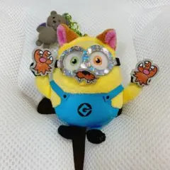 【新品】ハロウィン ミニオン ボブ キーホルダー