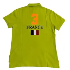 【フランス】ポロ ラルフローレン M ポロシャツ 半袖 Tシャツ ビックポニー