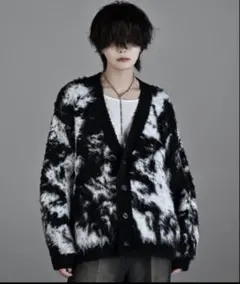 ADRERタイダイ柄カーディガン