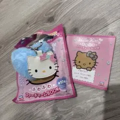 Hello Kitty ファーチャーム 水色